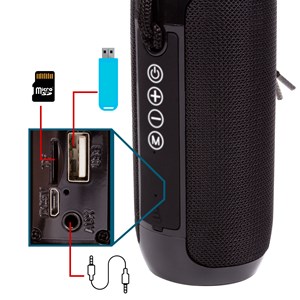 Enceinte tg-117 bluetooth 5.0 portable. Lecteur usb, micro sd.