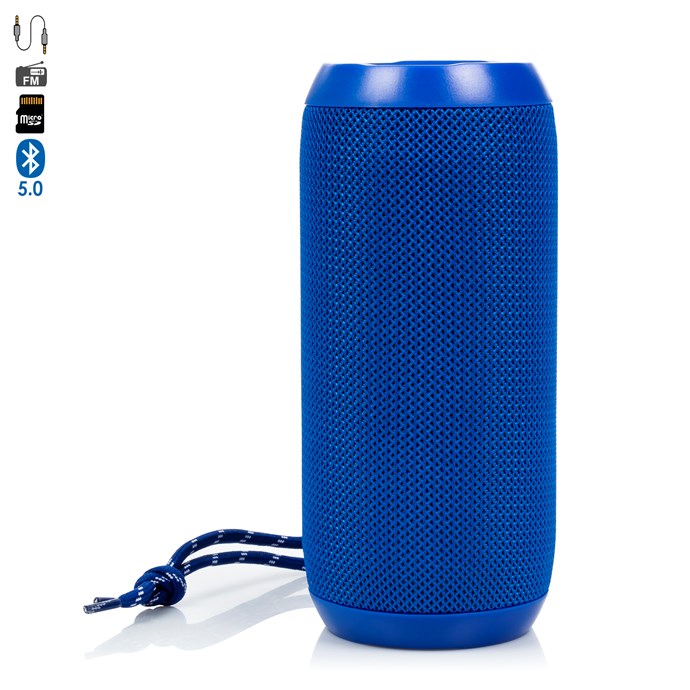 Enceinte Bluetooth TG117 10W – Caisson De Basse Portable, étanche Et Sans Fil, Couleur Bleue