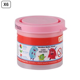 Pack 6 uds peinture 40 ml rose