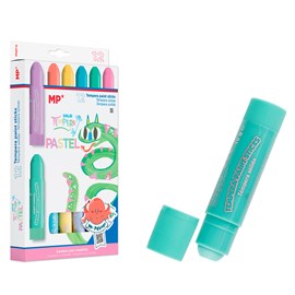 Gouache solide pastel 12 uds.