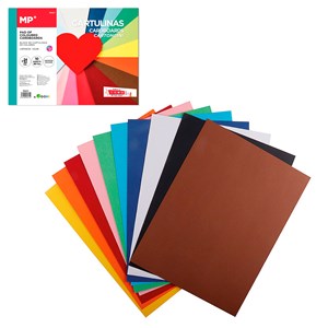 25 packs de blocs en carton couleur 10 feuilles 180 g