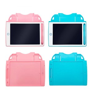 Tablette de dessin et d'écriture lcd de 8,4 pouces, fond multicolore.