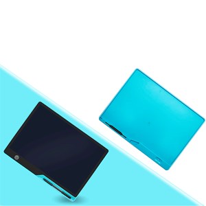 Tablette de dessin et d'écriture lcd de 16 pouces, fond multicolore.