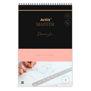 Pack 5 uds bloc bocetos arte esbozo 90 g&nbsp;m² a5 60 feuilles