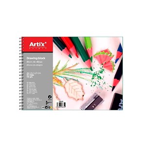 Pack 6 unités blocs de dessin a4 80 pages 110 g&nbsp;m²