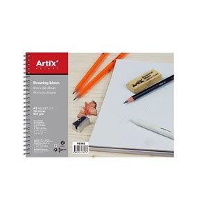 Pack 6 uds block de dessin 24 feuilles a3