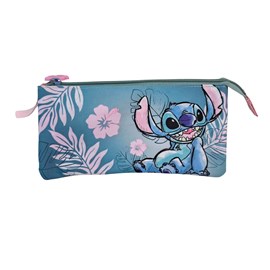 Stitch pink trousse triple.