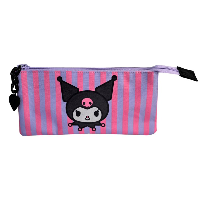 Trousse triple kuromi.