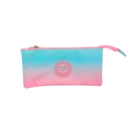 Trousse triple blin blin gradient pink.