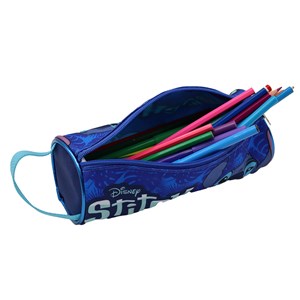 Trousse ronde stitch. Intérieur entièrement doublé et personnalisé.