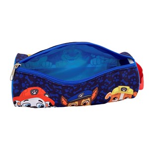 Trousse ronde paw patrol. Intérieur entièrement doublé et personnalisé.
