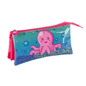 Étui triple pulpito save the ocean.