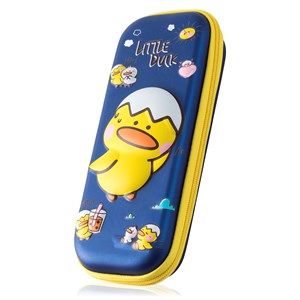 Trousse de rangement avec design poulet en 3d.