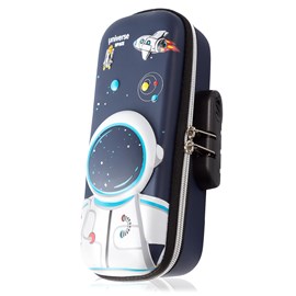 Etui portatif avec design spatial en 3d.