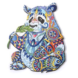 Puzzle en bois diy en forme de silhouette. Avec des pièces individuelles.