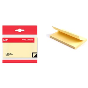 Pack 12 unités notes adhésives 125 x 75 mm 100 feuilles