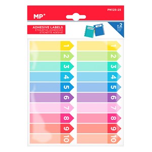 Pack 24 unités étiquettes adhésives personnalisables décorées design.