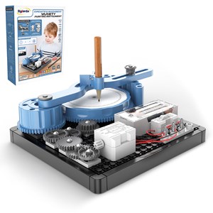 Machine à dessin automatique à construire. 37 pièces. 48 motifs de dessin.