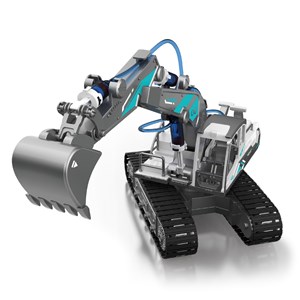 Excavatrice hydraulique pour construire. 130 pièces.