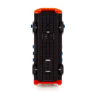 Fourgonnette de police avec lumières et effets sonores. À construire, 68 pièces.