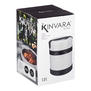 Boîte à lunch 1,2l intérieur acier