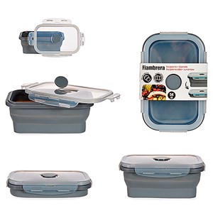 Boîte à lunch en silicone 540 ml.