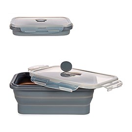 Boîte à lunch en silicone 800 ml.