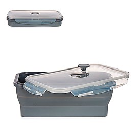 Boîte à lunch en silicone 1200 ml.