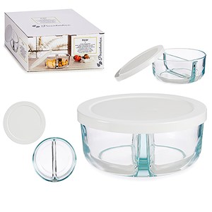 Boîte à lunch avec séparateur 785 ml.