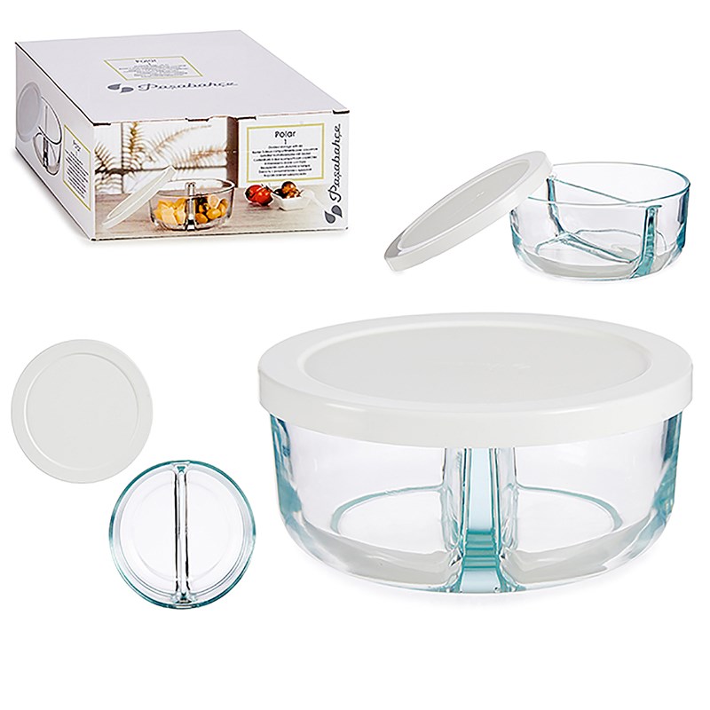 Boîte à lunch avec séparateur 785 ml.