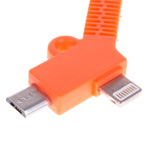 Connecteur 2 en 1 semi-rigide ip5&nbsp;6 et micro usb