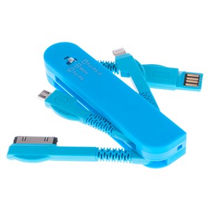 Câble 3 en 1 forme couteau