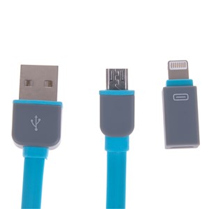 Câble enroulable 2 en 1