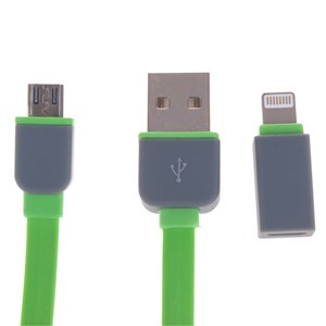 Câble enroulable 2 en 1