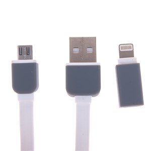 Câble enroulable 2 en 1