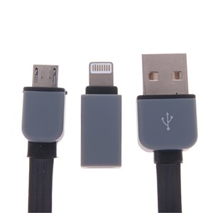 Câble enroulable 2 en 1