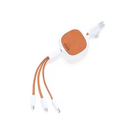 Câble chargeur rabs et cuir. Câble extensible. Connexion micro usb, type c.