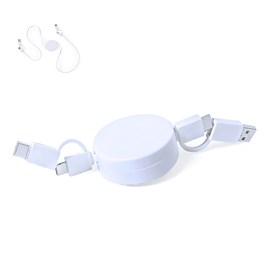 Câble charge et données. Câble extensible. Connexion micro usb, type c.