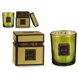 Bougie parfumée en pot avec boîte, odeur de thé vert citron vert. 200 ml, 42h
