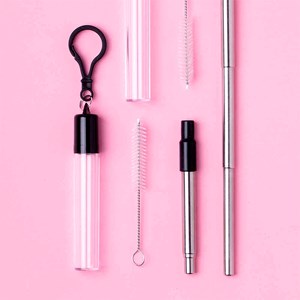 Paille réutilisable timex avec embout en silicone