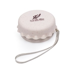 Gobelet pliable en fibres naturelles 130ml. Fabriqué en paille de blé.