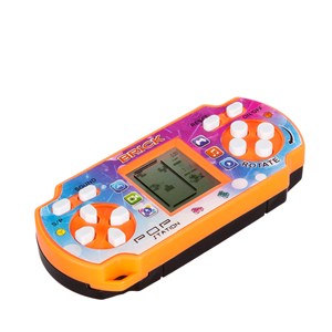 Pop station, mini console portable avec 23 jeux classiques brick game.