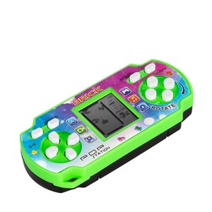 Pop station, mini console portable avec 23 jeux classiques brick game.