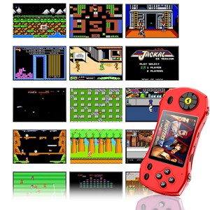 Console de jeux vidéo f1 en forme de voiture, avec un écran de 2,8 et 620.