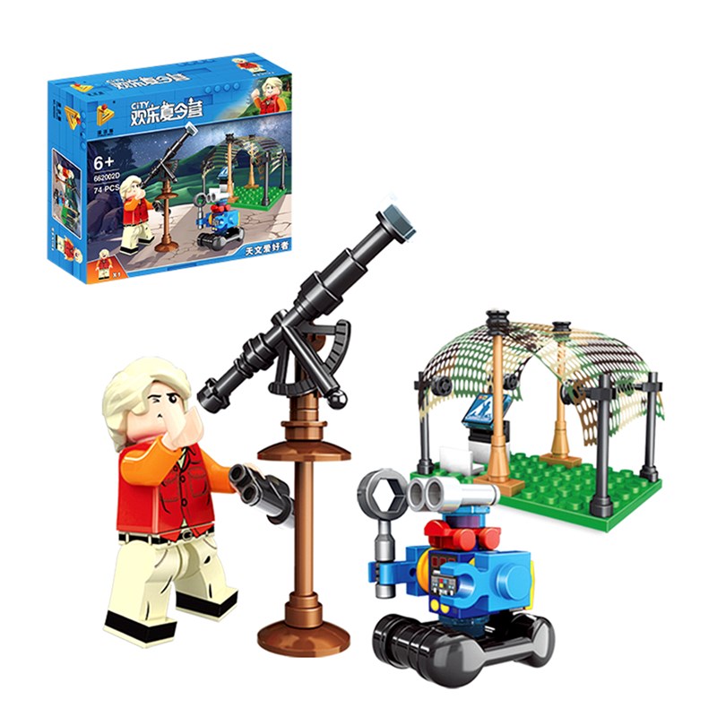 Observatoire et robot 74 pièces