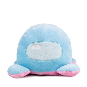 Peluche réversible among us avec 2 faces, de 16 cm.