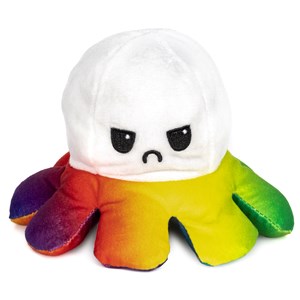 Poulpe réversible paul émoji 20cms