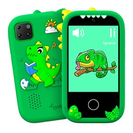 Téléphone enfant avec 18 jeux et apprentissage en anglais.