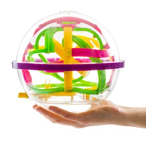 Maze ball défi labyrinthe 3d pour pièces, avec 100 points de contrôle