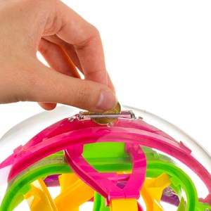 Maze ball défi labyrinthe 3d pour pièces, avec 100 points de contrôle